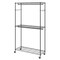 Heavy-Duty Rolling Clothes Garment Rack – Adjustable Shelves & Dual Hanging Rods